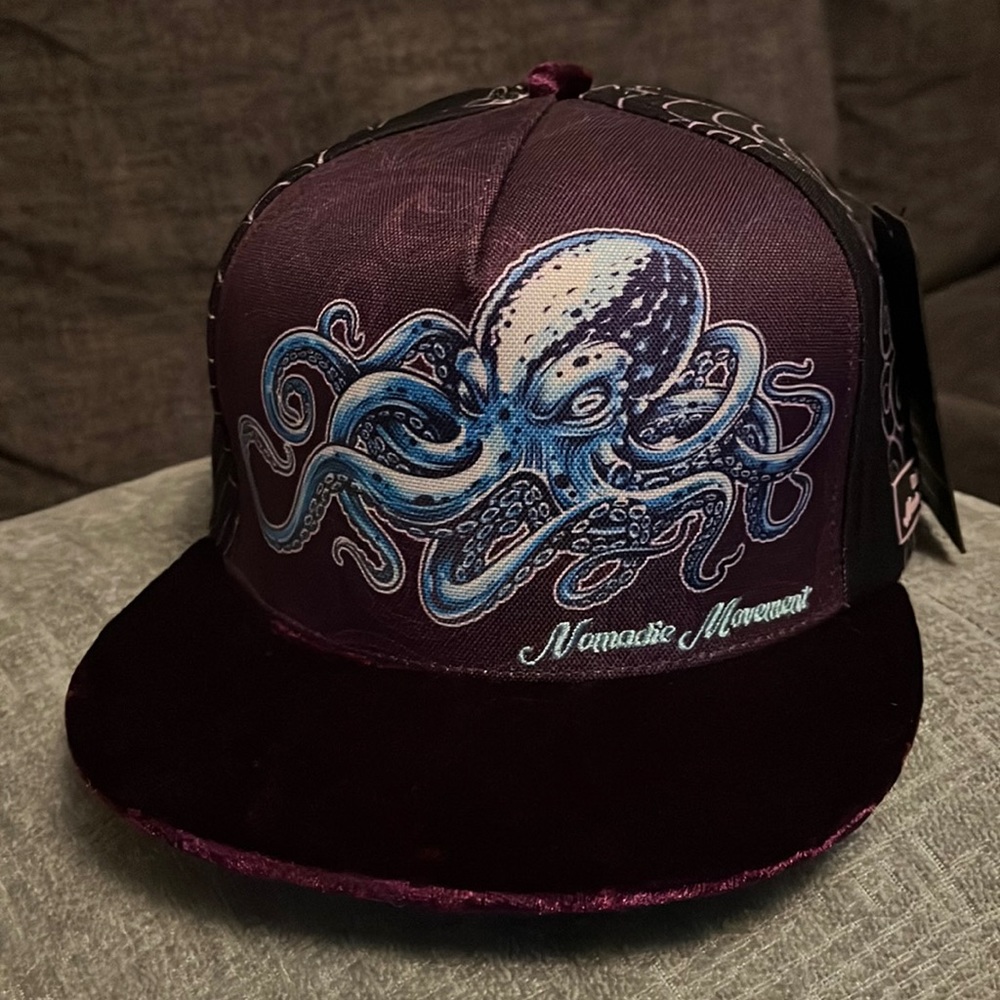 Purple Octopus Hat